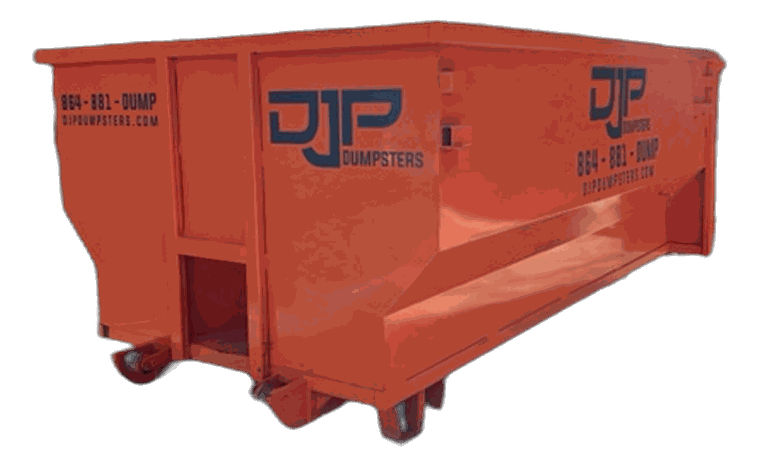 15-yard roll-off dumpster
